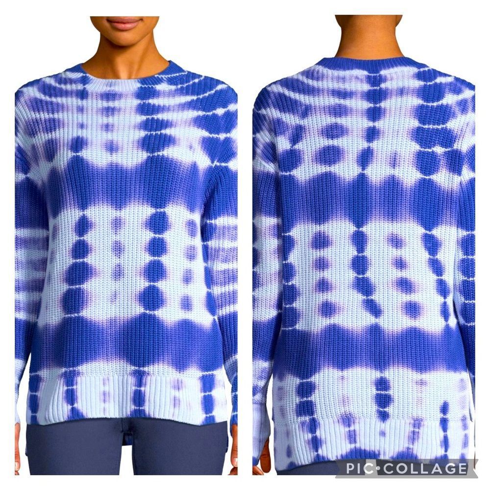 Tie Dye Thumbhole Cuff Sweater